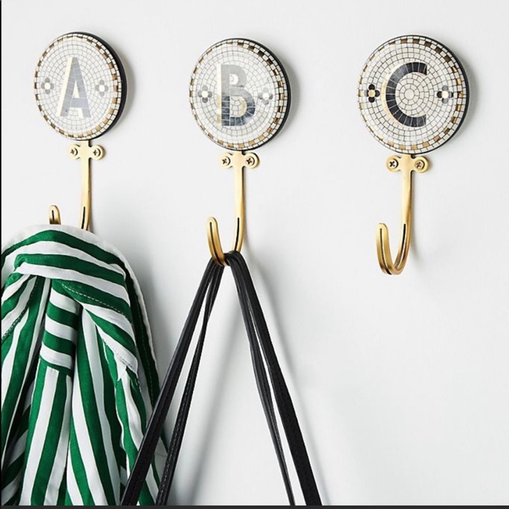 ISO Anthropologie Tiled Bistro Wall Hooks
